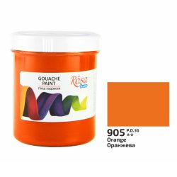   Gouache festék színenként, tégelyes - ROSA Studio Gouache paint 100ml - Orange / Narancs