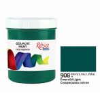   Gouache festék színenként, tégelyes - ROSA Studio Gouache paint 100ml - Smaragdzöld