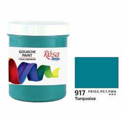   Gouache festék színenként, tégelyes - ROSA Studio Gouache paint 100ml - Turquoise / Türkíz