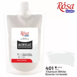   Rósa Studio Művész Akrilfesték, utántöltős, 200 ml - Hússzín