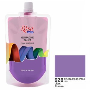 Gouache festék színenként, utántöltő - ROSA Studio Gouache paint 200ml - Lilac 928