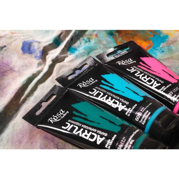 Akrilfesték - Rósa Gallery Acrylic - 60ml - 604 Türkizzöld