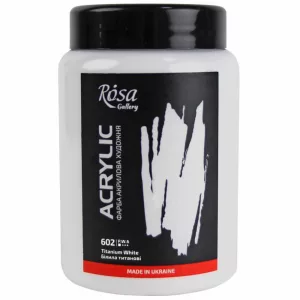 Rósa Gallery Művész Akrilfesték, tégelyes, 400 ml - Fehér és további színek