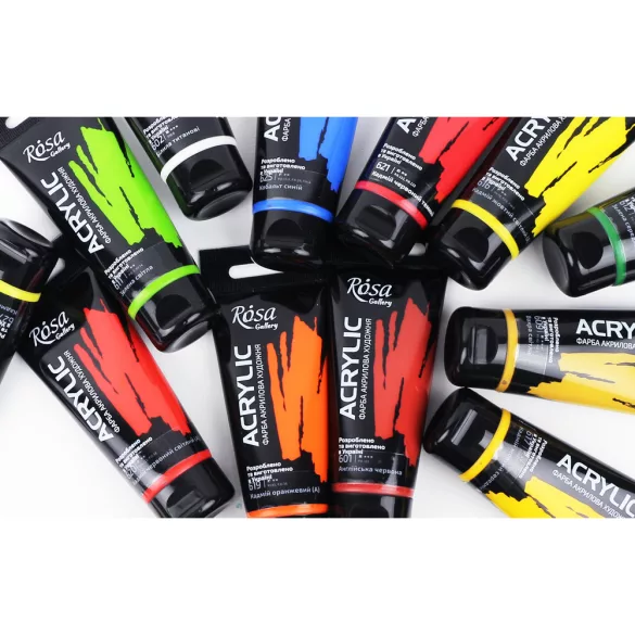 Akrilfesték - Rósa Gallery Acrylic - 60ml - 624 Vermilion