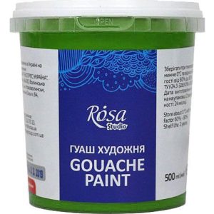 Rósa Gouache Studio színenként - 500 ml vödörben - Világoszöld - 910