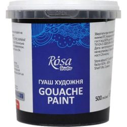   Rósa Gouache Studio színenként - 500 ml vödörben - Fekete - 914