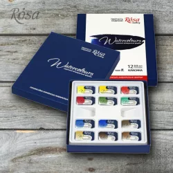   Watercolours set - CLASSIC ROSA Gallery Сardboard box - 12 x 2,5 ml