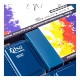 Akvarellfesték készlet, szilkés - Rósa Gallery Monopigment - 21 x 2,5 ml - fémdobozos