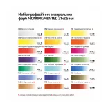 Akvarellfesték készlet, szilkés - Rósa Gallery Monopigment - 21 x 2,5 ml - fémdobozos