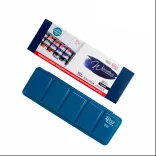 Akvarellfesték készlet - "Classic" ROSA Gallery - Set of watercolor paints, Turquoise metal case, 21 colours