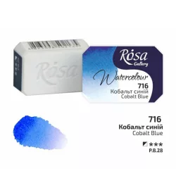   Akvarellfesték, szilke 2,5ml - Rósa Gallery Watercolour 2,5ml - 716 Cobalt Blue