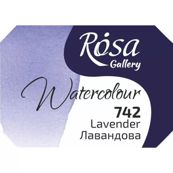 Akvarellfesték, szilke 2,5ml - Rósa Gallery Watercolour 2,5ml - 742 Levander