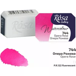   Akvarellfesték, szilke 2,5ml - Rósa Gallery Watercolour 2,5ml - 744 Opera Rose