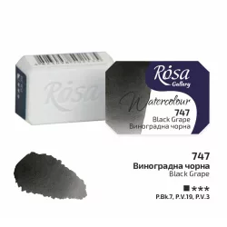   Akvarellfesték, szilke 2,5ml - Rósa Gallery Watercolour 2,5ml - 747 Black Grape