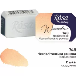   Akvarellfesték, szilke 2,5ml - Rósa Gallery Watercolour 2,5ml - 748 Naples Rose