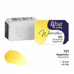   Akvarellfesték, szilke 2,5ml - Rósa Gallery Watercolour 2,5ml - 751 Aureoline