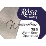 Akvarellfesték, szilke 2,5ml - Rósa Gallery Watercolour 2,5ml - 759 Warm Gray