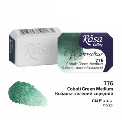   Akvarellfesték, szilke 2,5ml - Rósa Gallery Watercolour 2,5ml - 776 Cobalt Green Medium