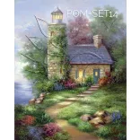 Vásznas kifestőkészlet - Előrajzolt - akril és vászon, 28x36cm POM8-16