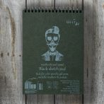 Pasztellelltömb - SMLT Black Sketch Pad 165gr