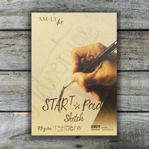 SMLT Start Pad Sketch 90gr, 20 sheets, A5