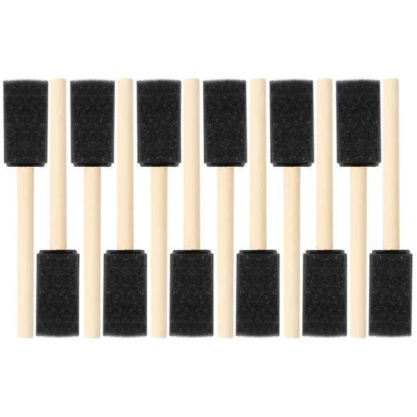 Paingting Foam Sponge Brush Set 12pcs