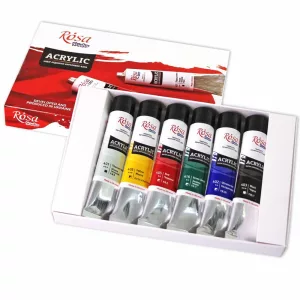 Akrilfesték készlet - Rosa Studio Acrylic Paint Tube (20ml) Set (6 colours)