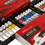 Rosa Studio Acrylic Paint Set - 24 colours in 20ml tubes