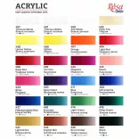 Rosa Studio Acrylic Paint Set - 24 colours in 20ml tubes