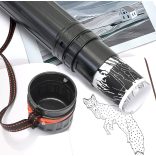 Poster Tube Expandable Blueprint Carrying Transport Tube - 12cm Ø x 79-135cm