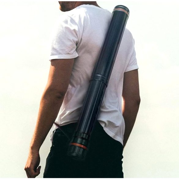 Poster Tube Expandable Blueprint Carrying Transport Tube - 12cm Ø x 79-135cm