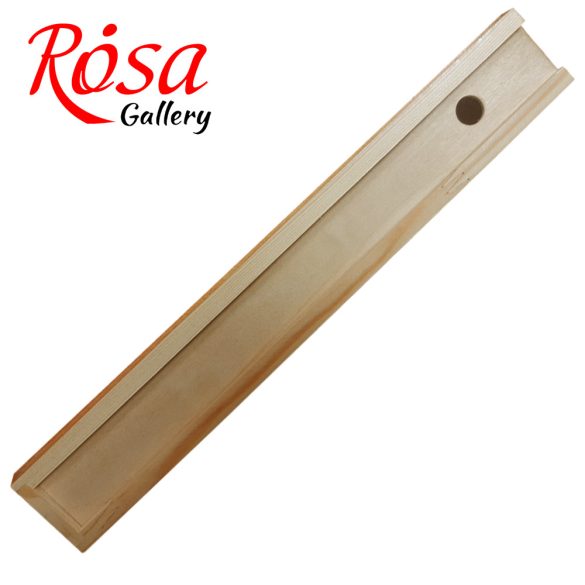 Rosa Brush Holder Pine Wood, 35x5x3.3cm