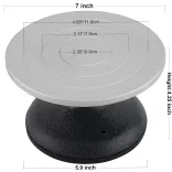 Homtone Pottery, Sculpting, Clay Sculpture Wheel 18cm