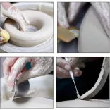 Asztali korong - Homtone Pottery, Sculpting, Clay Sculpture Wheel 11210 - 18cm