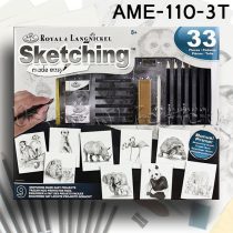Rajzkészlet - Sketching Made Easy box 23+9pcs - AME-110-3T