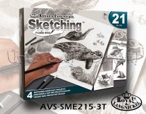   Rajzkészlet - Royal&Langnickel Sketching Made Easy 21 -  Óceánok állatai
