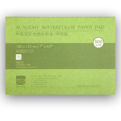   Akvarelltömb - Baohong Pure Cotton Cold Pressed Watercolor Paper Pad 380x260mm