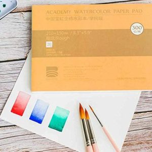 BAOHONG PURE COTTON ROUGH WATERCOLOR PAPER PAD 260X180MM