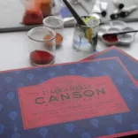 L' AQUARELLE - HÉRITAGE 100% cotton, 300 GSM Hot Pressed Paper Block(White, 20 Sheets)  26 x 36 cm