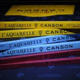 L' AQUARELLE - HÉRITAGE 100% cotton, 300 GSM Hot Pressed Paper Block(White, 20 Sheets)  26 x 36 cm