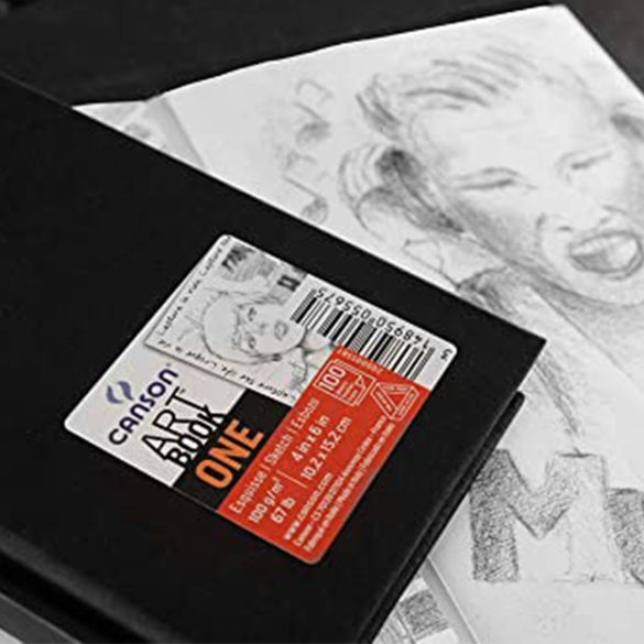 Sketch Book - Canson Art Book ONE -  black sketch book - A/5