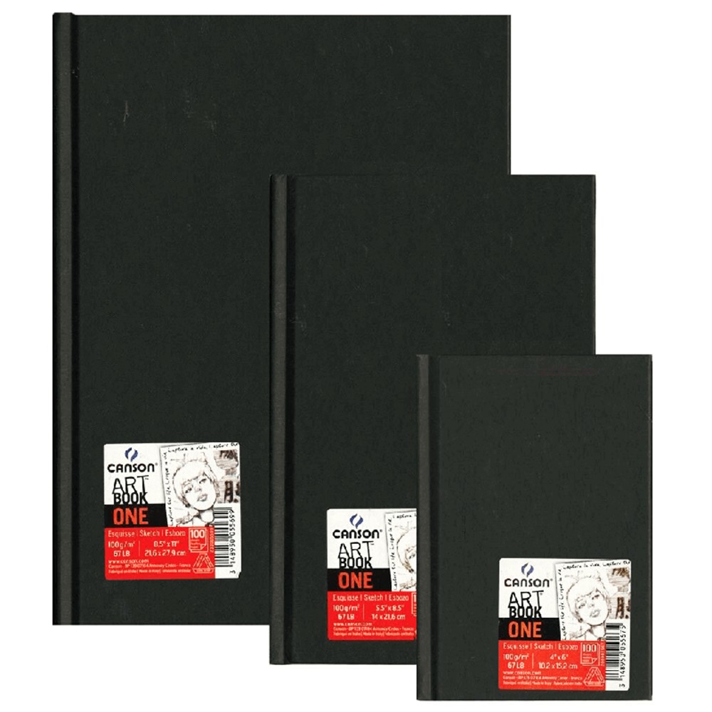 Does someone know if these sketchbooks (Canson) of 100 g/m2 can