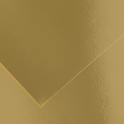   Dekorkarton - Canson Iris Vivaldi A3 280 GSM Smooth Colour Paper - Gold