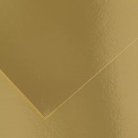 Dekorkarton - Canson Iris Vivaldi A3 280 GSM Smooth Colour Paper - Gold