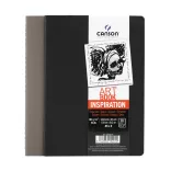 CANSON ArtBooks Inspiration vázlatfüzet, 30 ív,   A5 borító: fekete/sötétszürke