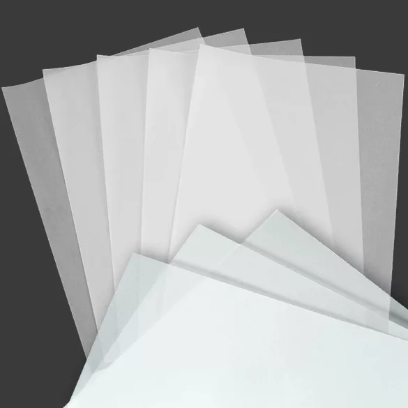 Pauszpapír csomagban, A3 (250ív) - Paus paper for drawing - transparent, 90-95gsm 250 sheets, A3