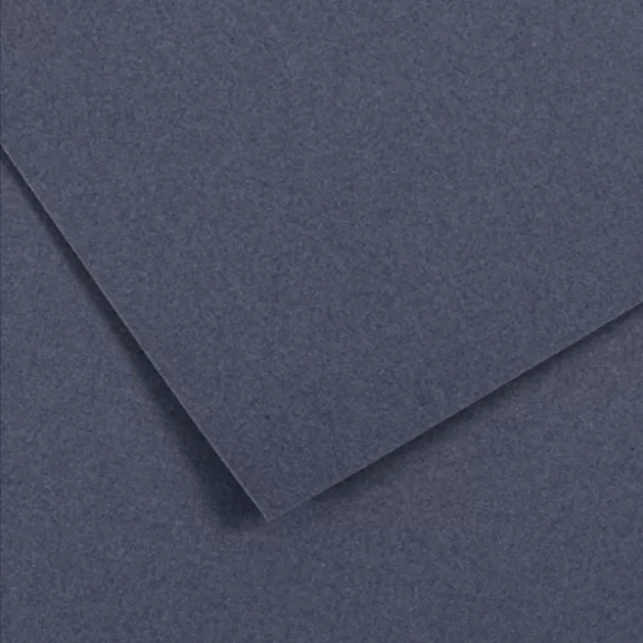 CANSON Vidalon Acid-free Ingres Paper, 100 g/m2, 50x65cm, in Sheets - Dark Blue 71