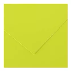   VIVALDI CANSON, fluoreszkáló papír, egyoldalas, ívben 250g/m2 fluor sárga 50 x 65