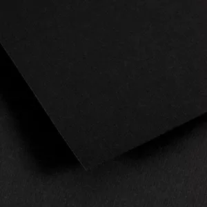 CANSON Vidalon Acid-free Ingres Paper, 100 g/m2, 50x65cm, in Sheets - Black 50