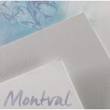 Watercolour Block - Canson Montval 24x32cm  Natural White Cold Pressed 300 GSM Watercolour Paper, Spiral (Block of 12Sheets)
